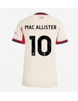 Liverpool Alexis Mac Allister #10 Venkovní Dres pro Dámské 2025-26 Krátký Rukáv